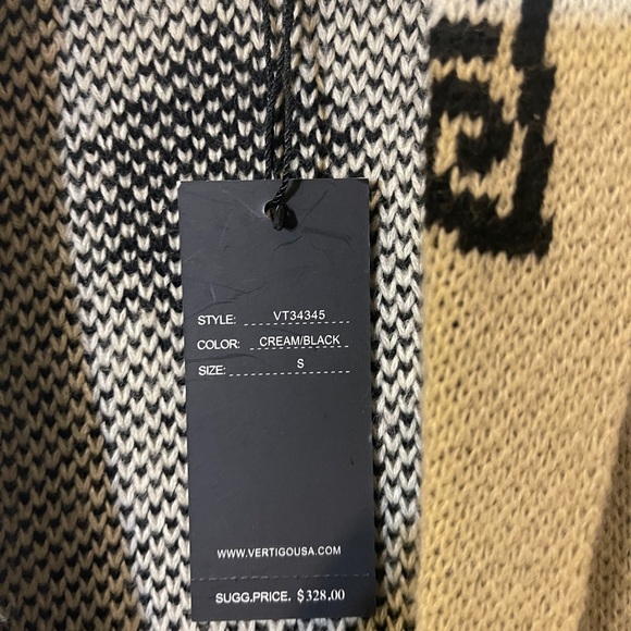 NEW with tags Vertigo Duster Cardigan size S $328 - Picture 7 of 8